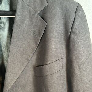 Marks and Spencer linen blazer. Classic, 3-button, 40”, medium